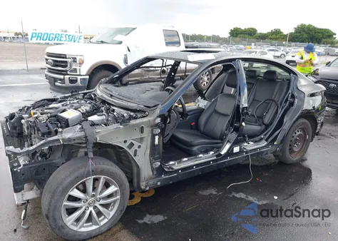 2019 Infiniti Q50 3.0T Luxe из США, поврежденный, VIN JN1EV7AR9KM557971